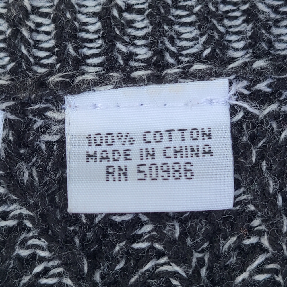 Eight Eight Eight Grey 100% Cotton Sweater | XL - Picture 6 of 7